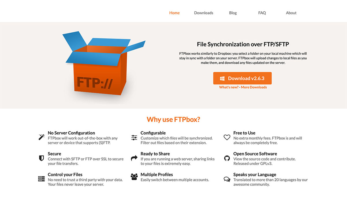 Why FTPbox?
