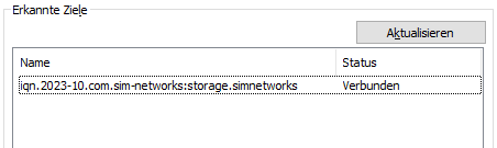 Подключение iSCSI