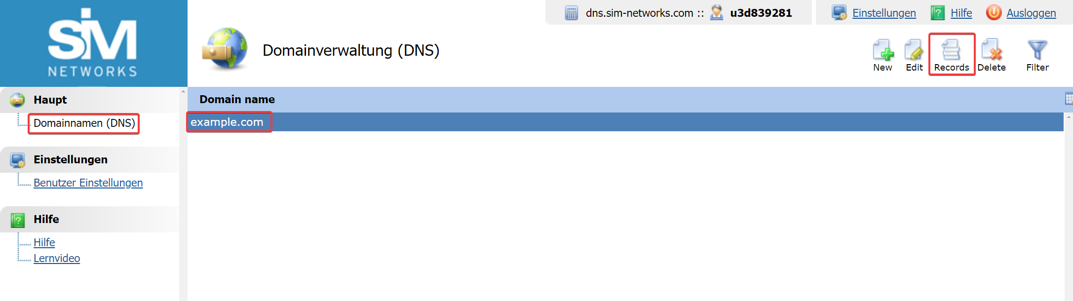 Управление DNS