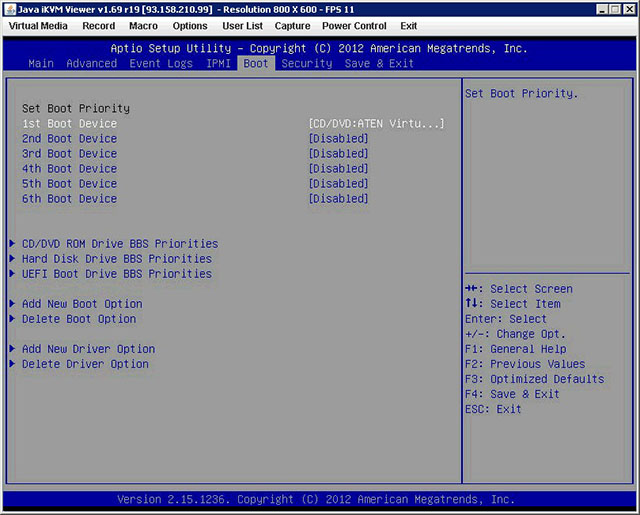 Server management