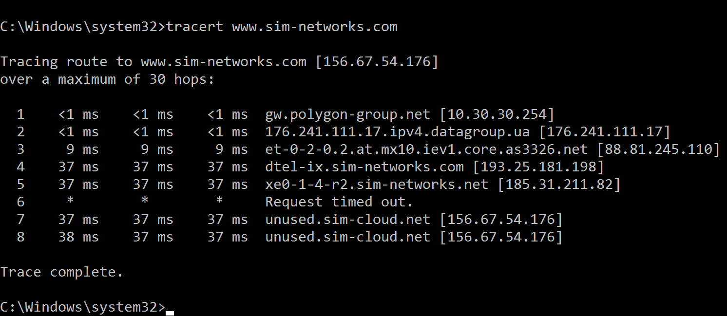 Diagnosing Network Availability Issues