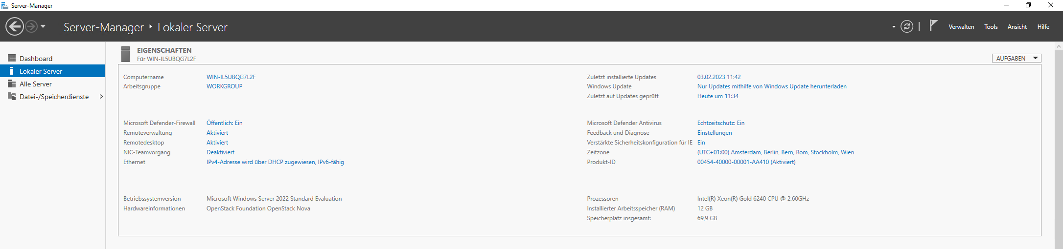 Setting up a terminal server