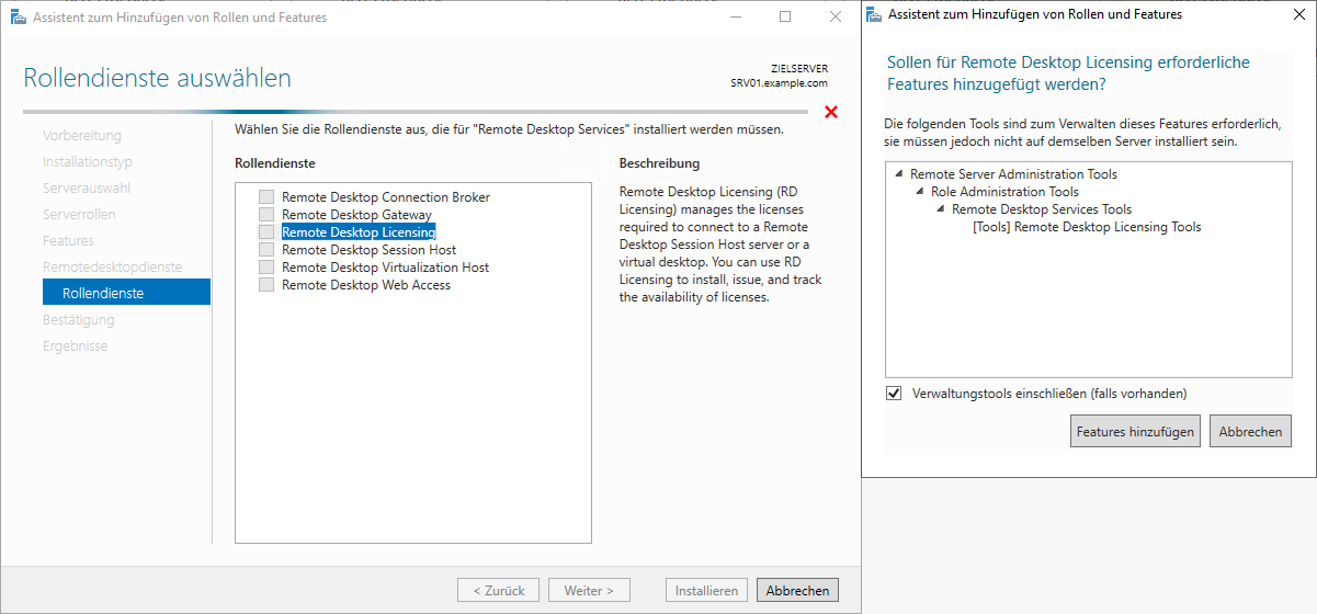 Setting up a terminal server