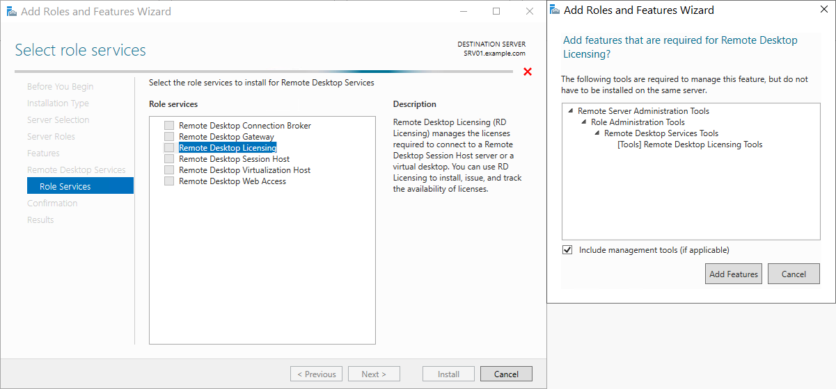 Setting up a terminal server