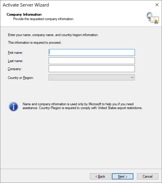 Setting up a terminal server