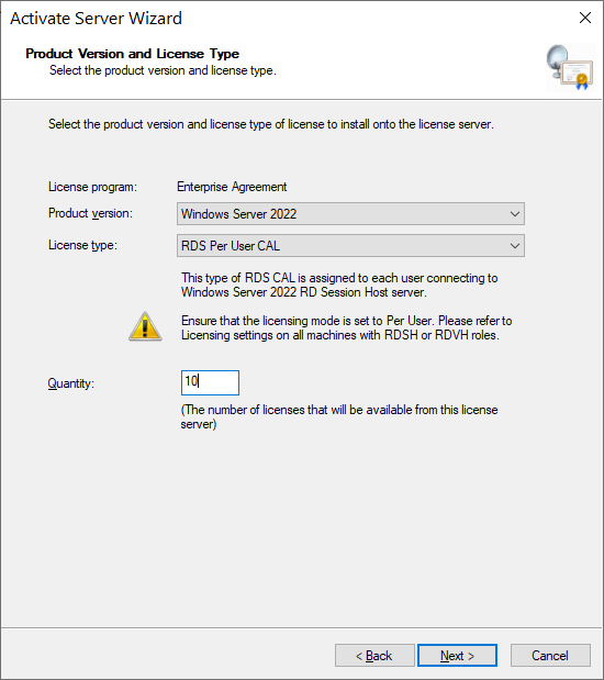 Setting up a terminal server